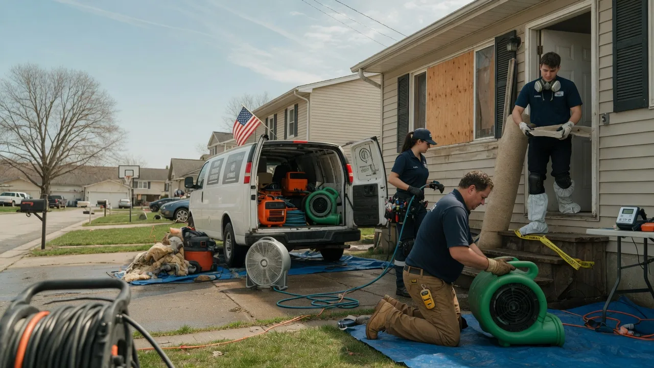 Water Damage Restoration in Greenup, KY near me
